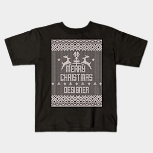 Merry Christmas DESIGNER Kids T-Shirt